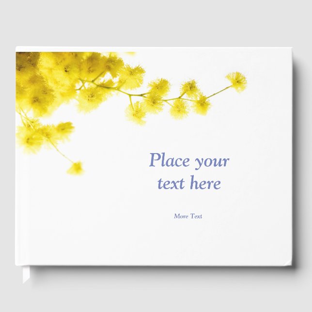 Mimosa Guest Book (Front)