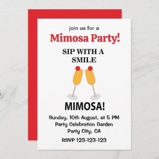 Mimosa Sip With A Smile Mimosa