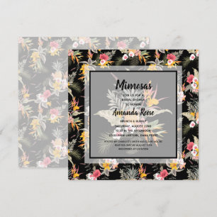 Mimosas Brunch and Bubbly Bridal Shower Invitation