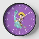Min &amp; Clover | Happy Cowgirl &amp; Brontosaurus Ride Clock