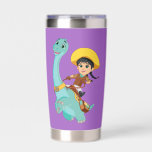 Min &amp; Clover | Happy Cowgirl &amp; Brontosaurus Ride Insulated Tumbler