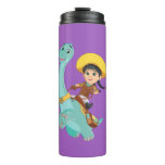 Min &amp; Clover | Happy Cowgirl &amp; Brontosaurus Ride Thermal Tumbler