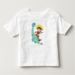 Min &amp; Clover | Happy Cowgirl &amp; Brontosaurus Ride Toddler T-shirt