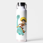 Min &amp; Clover | Happy Cowgirl &amp; Brontosaurus Ride Water Bottle