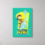 Min &amp; Clover | Making a Dino Difference Canvas Print