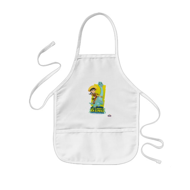 Min & Clover | Making a Dino Difference Kids' Apron (Front)
