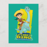 Min &amp; Clover | Making a Dino Difference Postcard