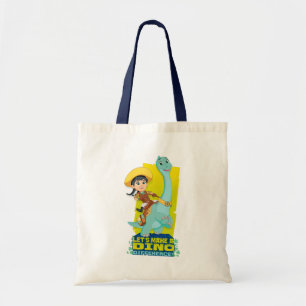 Min & Clover Making a Dino Difference Tote Bag