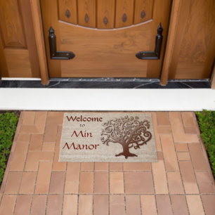 Min Manor Coir Door Mat Size: 24" x 16"