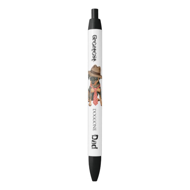 Min Pin Dad Pen (Front Vertical)