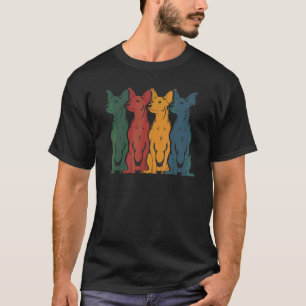 Min Pin Dog Owner Pet Owner Dog Retro Min Pinsche T-Shirt