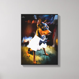 MIn Pin in Style Canvas Print