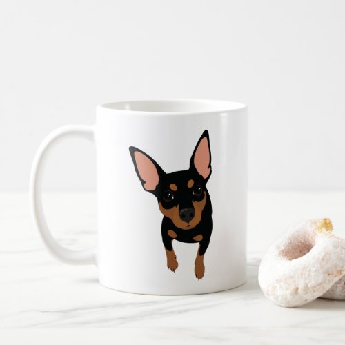 Min Pin Lover Classic Coffee Mug Black Min Pin