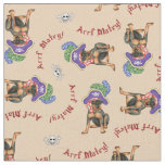 Min Pin Pirate Fabric