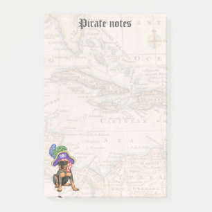 Min Pin Pirate Post-it Notes