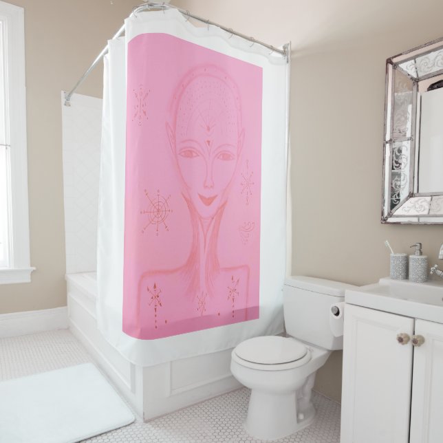 Mina Shower Curtain (In Situ)