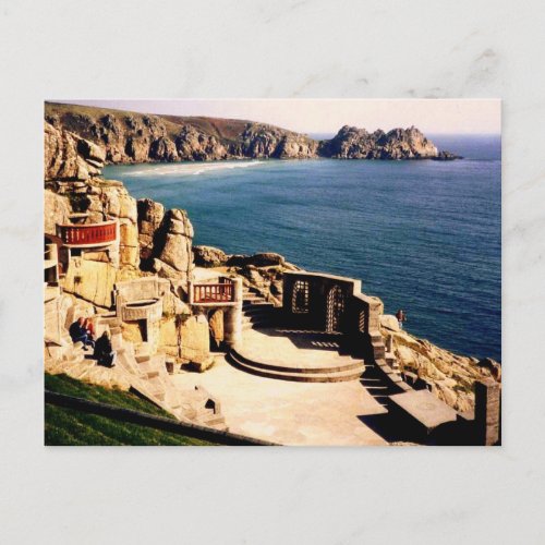 Minack Theatre near Porthcurno Cornwall England Postcard