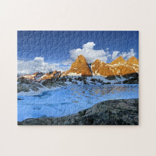 Minaret Lake Sunrise 2 _ Sierra Nevada Jigsaw Puzzle