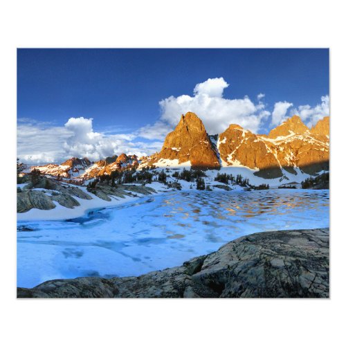 Minaret Lake Sunrise 2 _ Sierra Nevada Photo Print