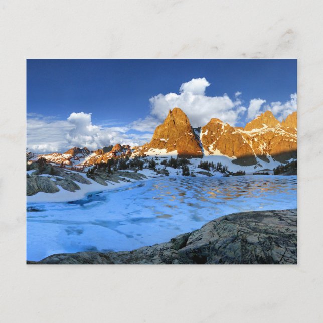 Minaret Lake Sunrise 2 - Sierra Nevada Postcard (Front)