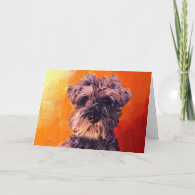 Minatureschnauzer Card (Front)