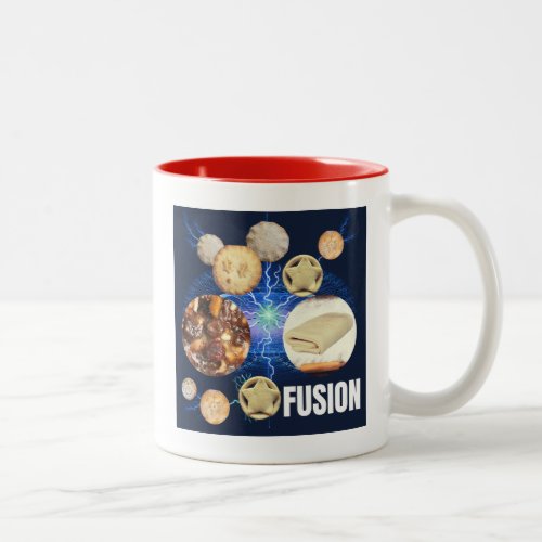 Mince Pie Fusion Two_Tone Coffee Mug