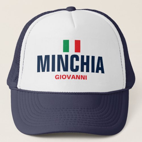 Minchia Personalized Trucker Hat