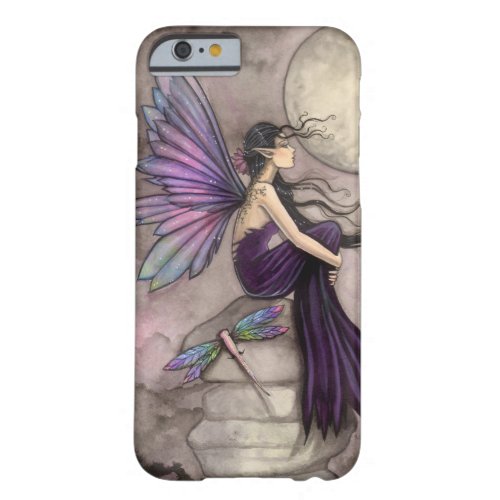 Mind Adrift Fairy and Dragonfly Fantasy Art Barely There iPhone 6 Case