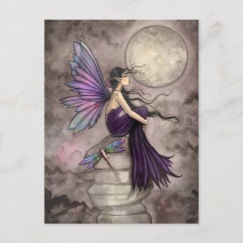 Mind Adrift Fantasy Fairy Art Postcard by robmolily at Zazzle