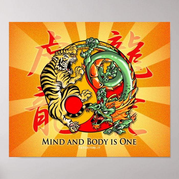 Mind and Body is One Print