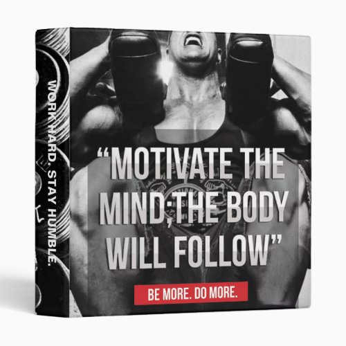 Mind and Body _ Workout Motivational Binder