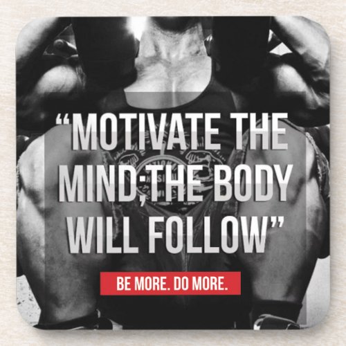 Mind and Body _ Workout Motivational Coaster