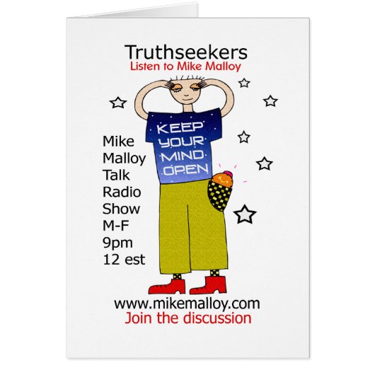 MIND BENDING TRUTHSEEKERS CARD (Front)