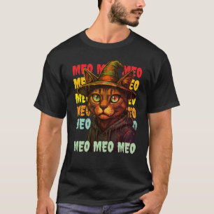mind-blowing psychedelic witch cat masterpiece T-Shirt