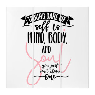 Mind, Body and Soul Triptych