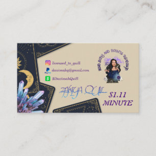 MIND BODY AND SOULFUL READINGS Business Card