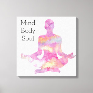 Mind Body Soul Canvas Print