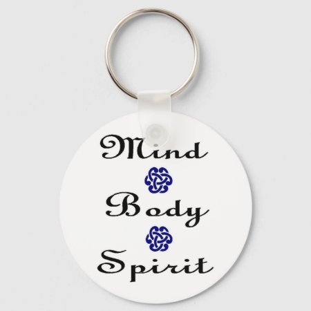 Mind Body Spirit Key Chain
