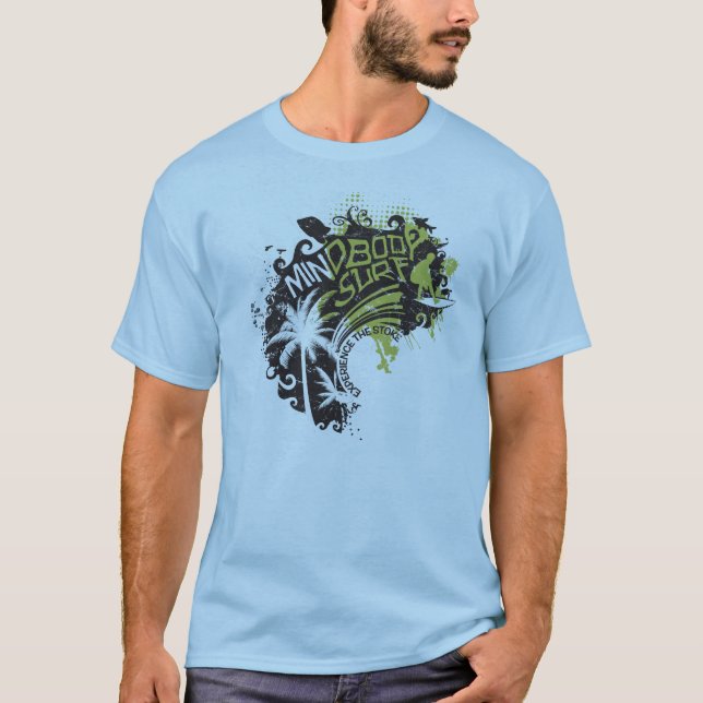 Mind Body Surf Wave T-Shirt (Front)