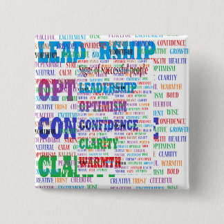 Mind boggling motivational text for success button