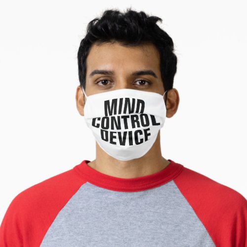 MIND CONTROL DEVICE ADULT CLOTH FACE MASK