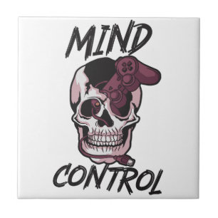 Mind control gaming design ceramic tile