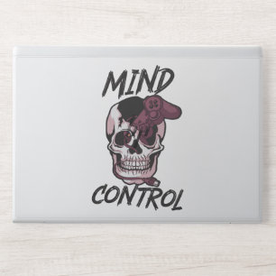 Mind control gaming design HP laptop skin