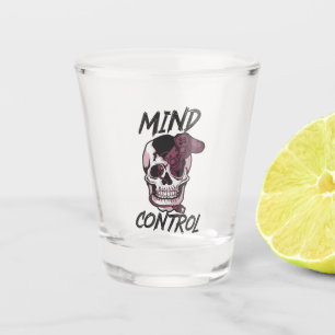 Mind control gaming design shot glass