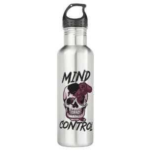 Mind control gaming design stainless steel water bottle