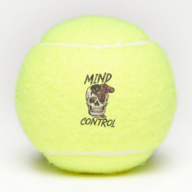 Mind control gaming design tennis balls (Front)