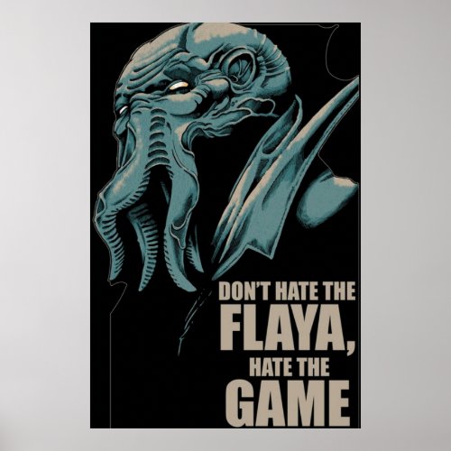 Mind Flayer  Dungeons Dragons and Dice Poster