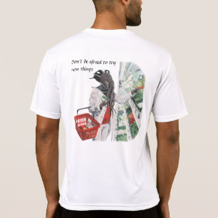 Mind Flayer Grocery Shopping Fantasy Art T-Shirt