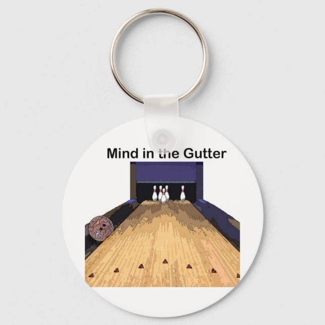 Mind in the Gutter Keychain (Front)
