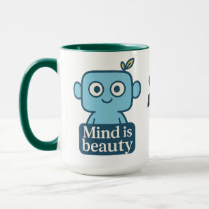 Mind is Beauty Motivational cup